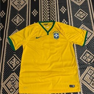 Brazil football club soccer jersey team jersey size L